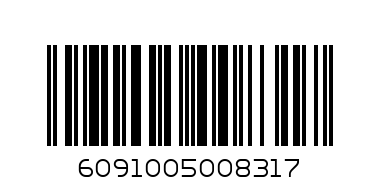HAKA 80G NOODLES VEGETABLE - Barcode: 6091005008317