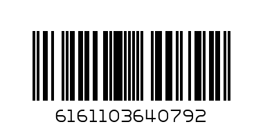 green label - Barcode: 6161103640792