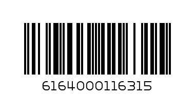 water - Barcode: 6164000116315