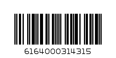 Plastic cup, 300ml - Barcode: 6164000314315