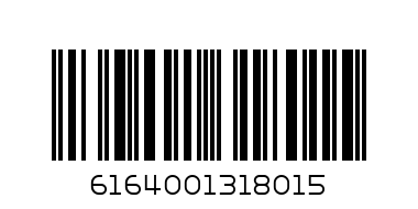 6164001318015@TORA COFFEE 250G@咖啡粉 - Barcode: 6164001318015