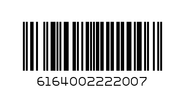 Chway - Barcode: 6164002222007