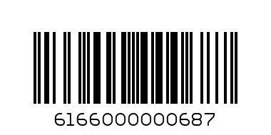 M.R.G 2KG - Barcode: 6166000000687
