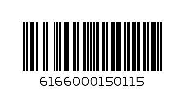 0108.11.00 ZHURI MAIZE MEAL 1KG - Barcode: 6166000150115