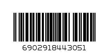 6902918443051@PLASTIC CLOCK NO.077@077小方钟 - Barcode: 6902918443051