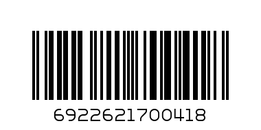 6922621700418@STRAW 250PCSX21CM NO.700418@70041彩条吸管 - Barcode: 6922621700418