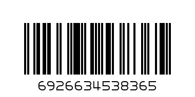 6926634538365@Sponge scouring pad海绵百洁布 - Barcode: 6926634538365