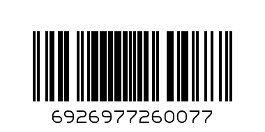 6926977260077@PLASTIC WATER BOTTLE 500ML NO.SPORTS@水壶6007 - Barcode: 6926977260077