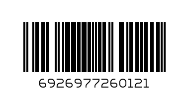 6926977260121@PLASTIC BOTTLE H.20CM NO.JUJIN/6012@6012太空杯 - Barcode: 6926977260121