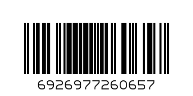6926977260657@PLASTIC WATER BOTTLE H.21CM@水壶6065 - Barcode: 6926977260657