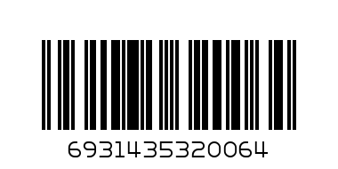 6931435320064@PLASTIC HAND FAN@8寸娟扇 - Barcode: 6931435320064