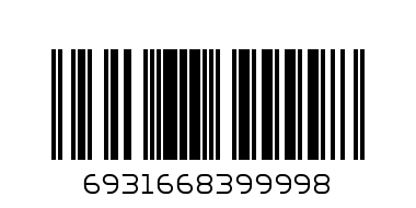 6931668399998@FACIAL-TISSUES 150GM 10P/PAC NO.JIAJIEJIA/399998@卫生纸 - Barcode: 6931668399998