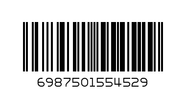 TRANSPERENT WATER GLASS 6PCS - Barcode: 6987501554529