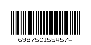 6PCS TRANSP WATER GLASS - Barcode: 6987501554574