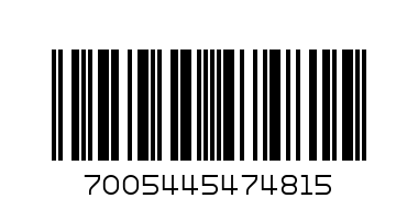 WATER BOTTLE 622 500ML - Barcode: 7005445474815