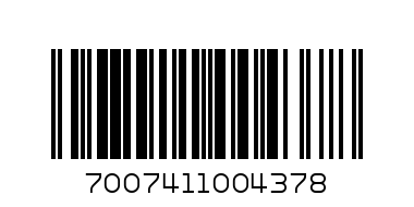 GIGGLES 125G TOMATO BALLS - Barcode: 7007411004378