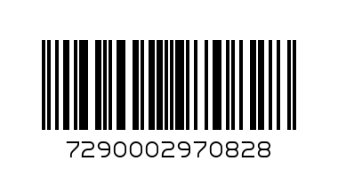 7290002970828@DISPOSABLE PLASTIC SLIVER SPOON 20P/PAC NO.970828@1号渡银叉子 - Barcode: 7290002970828