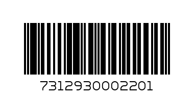 almondy toblerone - Barcode: 7312930002201