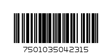 Tequila silver, 1 l - Barcode: 7501035042315
