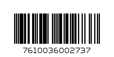 Chocolat noir, 100 g - Barcode: 7610036002737