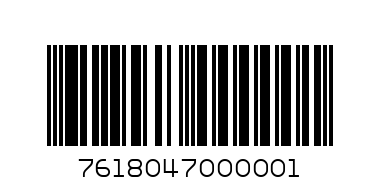 ورد لاصق sbc - Barcode: 7618047000001