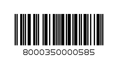 Long Finger 125gm - Barcode: 8000350000585