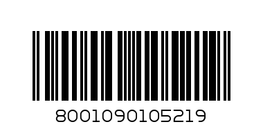 Ariel Tide 2.5kg - Barcode: 8001090105219