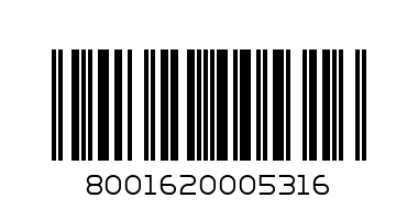 SAN BENEDETTO WATER GLASS 750ML - Barcode: 8001620005316