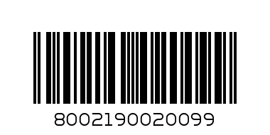 zero gluten wafersx4 - Barcode: 8002190020099