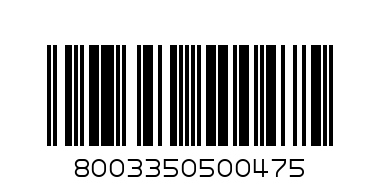 samurai party straws - Barcode: 8003350500475