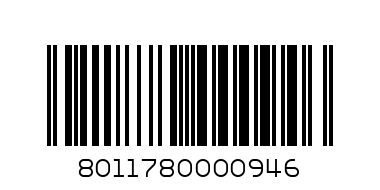 riscossa - Barcode: 8011780000946