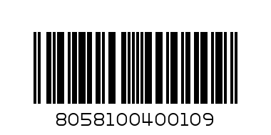 8058100400109@PLASTIC CUP NO 1001 - Barcode: 8058100400109