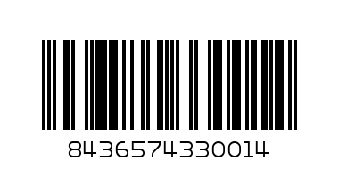 8436574330021@Quamtrax Protein Crunchy Dark,White Chocolate 500G (12CASE) - Barcode: 8436574330014