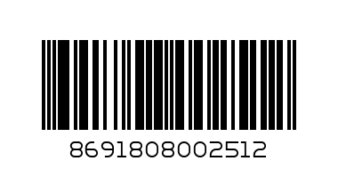 حلوى الحلقوم التركية بالشوكولاتة 650 جرام - Barcode: 8691808002512