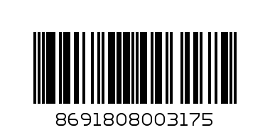 حلوى الحلقوم التركية بطعم الفواكه مغطاه بسكر البودرة 550 جرام - Barcode: 8691808003175