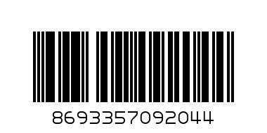 8693357092044@WINE GLASS TWIST STEMWARE 180CC 6P/PAC NO.44362/092044@44362-6 6.8X8/17.8 - Barcode: 8693357092044