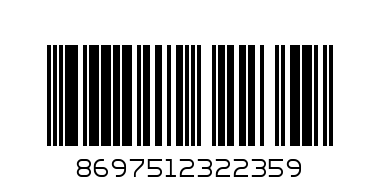 actual - Barcode: 8697512322359