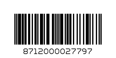 750ML AMSTEL LAGER - Barcode: 8712000027797