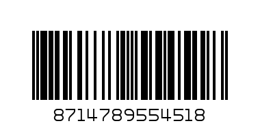 Colgate total, 2 tubes - Barcode: 8714789554518
